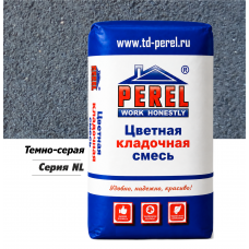 ЦВЕТНОЙ КЛАДОЧНЫЙ РАСТВОР "PEREL NL" ТЕМНО-СЕРЫЙ